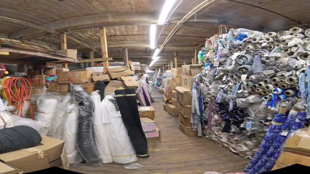 360 degree view: Stretch mesh prints, satin prints & wide widths