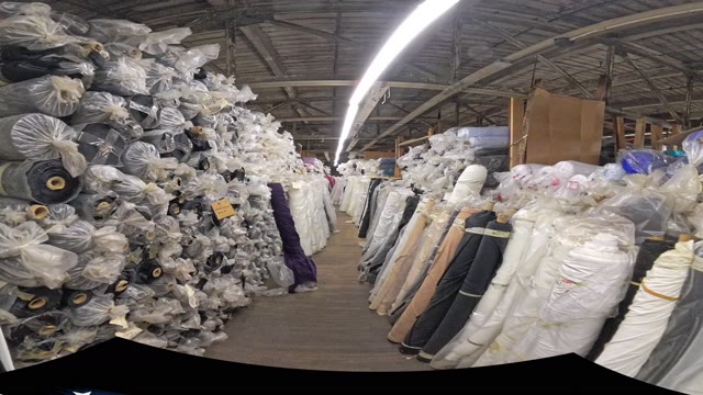 360 degree view: Satin, nylon, polyester, raschel & tricot spandex