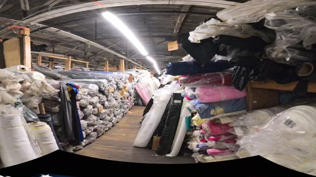 360 degree view: Satin, nylon, polyester, raschel & tricot spandex
